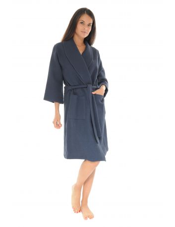 ROBE DE CHAMBRE BLEU VIOLETTE 