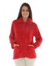 ROBE DE CHAMBRE ROUGE JACINTHE 