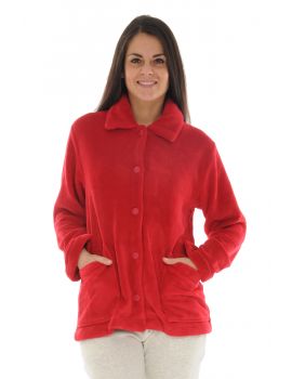 VESTE D'INTERIEUR ROUGE JACINTHE 