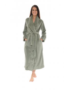 ROBE DE CHAMBRE VERT JOSEFINE 