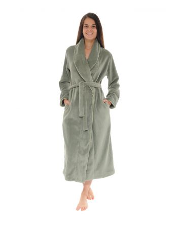 ROBE DE CHAMBRE VERT JOSEFINE 