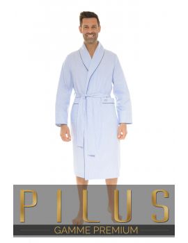 ROBE DE CHAMBRE BLEU XYLER 