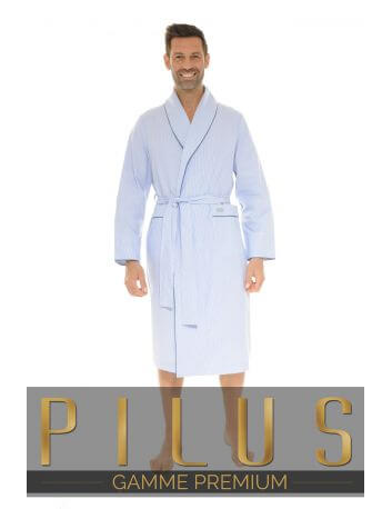 ROBE DE CHAMBRE BLEU XYLER 