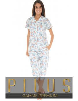 PYJAMA BOUTONNE BLANC YSEA 