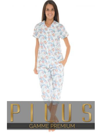 PYJAMA BOUTONNE BLANC YSEA 