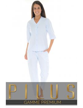 PYJAMA LONG BLEU YSABEL 