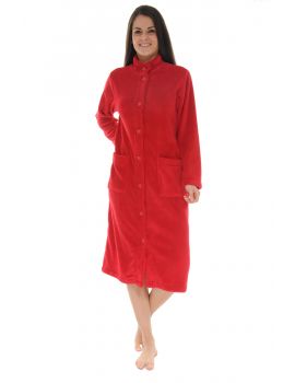 ROBE DE CHAMBRE ROUGE JACINTHE 