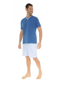 PYJAMA COURT BLEU XYLER 