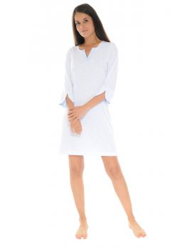 CHEMISE DE NUIT BLANC YSABEL 