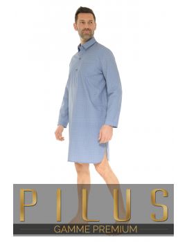 CHEMISE DE NUIT BLEU BERTIN