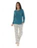 PYJAMA LONG VERT CIDONIE 619742392