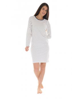 CHEMISE DE NUIT BLANC CALISTE 