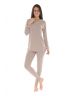 PYJAMA LONG MARRON CATALINA 619554100