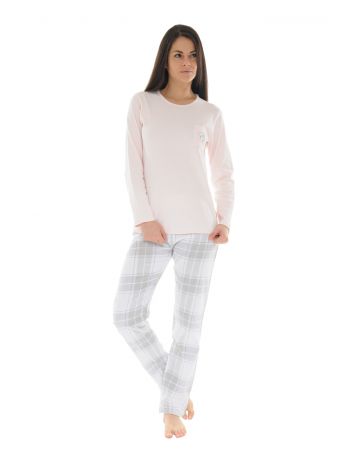 PYJAMA LONG ROSE CIDALIE 619513692