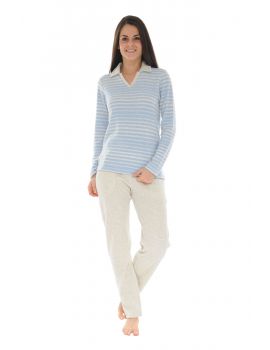 PYJAMA LONG BLEU CATHIA 619351192