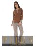 PYJAMA LONG MARRON AGATHE 529064241