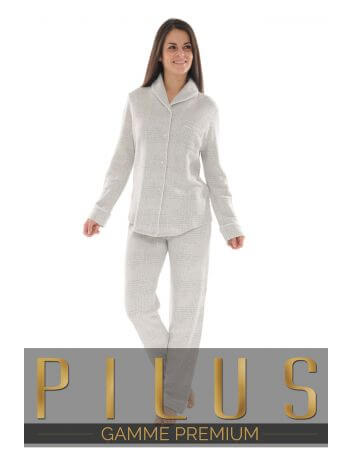 PYJAMA LONG GRIS ADA 529017100