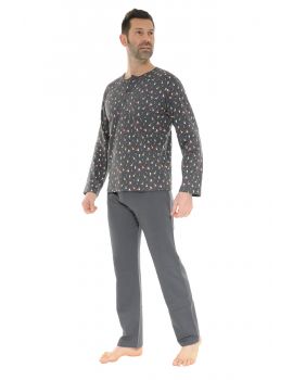 PYJAMA LONG GRIS DURALD 219437200