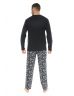 PYJAMA LONG NOIR DONATIEN 219408100