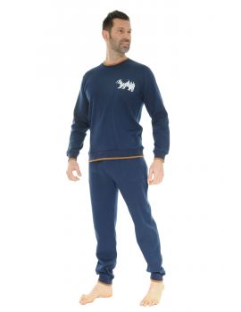 PYJAMA LONG JOGGING BLEU DARIUS 