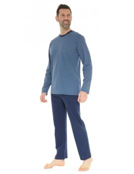 PYJAMA LONG BLEU DAMBROISE 219291200