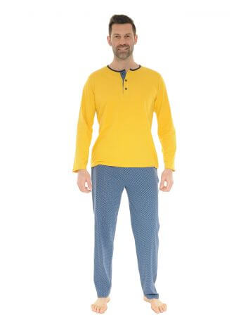 PYJAMA LONG JAUNE DAMBROISE 219285412