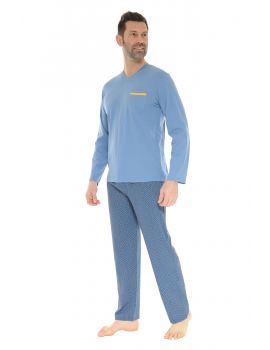 PYJAMA. BLEU DAMBROISE 