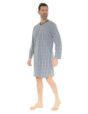CHEMISE DE NUIT GRIS DAUBIAS 219267200