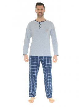 PYJAMA LONG GRIS DORIAN 219127112