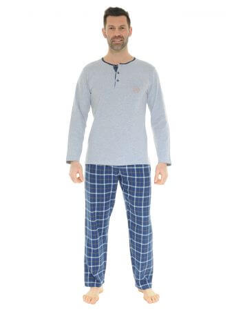 PYJAMA LONG GRIS DORIAN 219127112