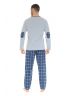 PYJAMA LONG GRIS DORIAN 219127112