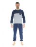 PYJAMA LONG JOGGING BLEU DORIAN 219101200