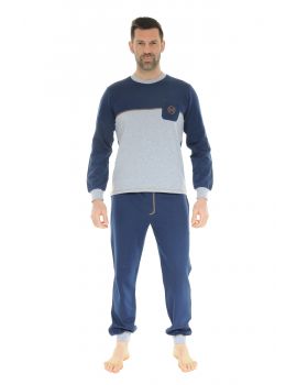 PYJAMA LONG JOGGING BLEU DORIAN 219101200