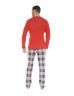 PYJAMA LONG ROUGE DAVY 219033312