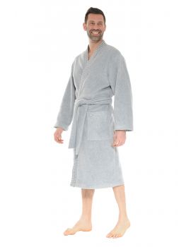 KIMONO LONG GRIS BLAISE 