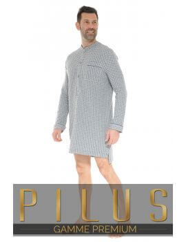 CHEMISE DE NUIT GRIS BLAISE 