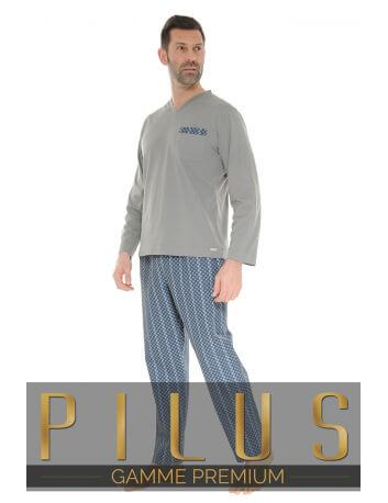 PYJAMA LONG GRIS BOSCO 129127117