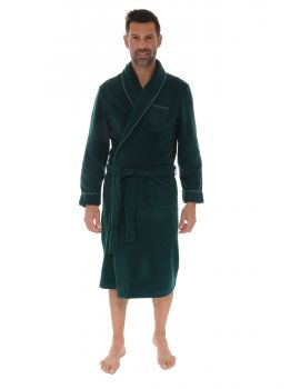 ROBE DE CHAMBRE VERT BAIKAL