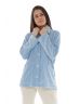 VESTE D'INTERIEUR BLEU JACINTHE 617671100A