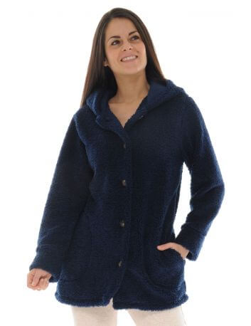 VESTE D'INTERIEUR BLEU CASSIOPEE 