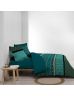 Housse de couette - 260 X 240 cm + taies - Percale 78 fils - Graphique