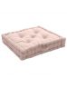 Coussin de sol garni - 50 x 50 cm - 100 % coton