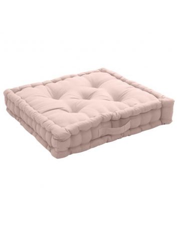 Coussin de sol garni - 50 x 50 cm - 100 % coton