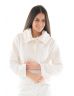 GILET MAILLE BLANC REBELLE