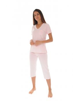 PYJAMA COURT ROSE GLYCINE 620283600