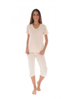 PYJAMA COURT BEIGE GLYCINE 