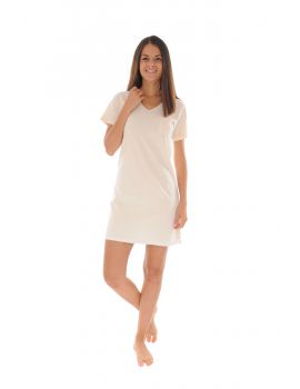 CHEMISE DE NUIT BEIGE GLYCINE 