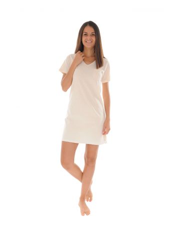 CHEMISE DE NUIT BEIGE GLYCINE 620274300