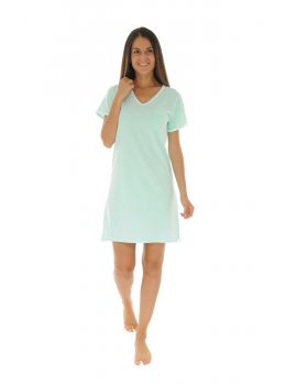 CHEMISE DE NUIT VERT GLENORA 