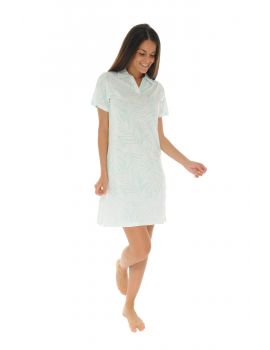 CHEMISE DE NUIT VERT GLENORA 